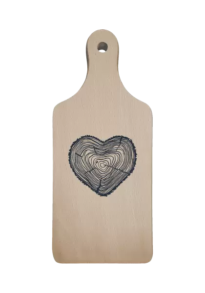 Prkénko Pařez srdce 