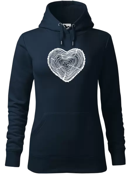 Dámská mikina Pařez srdce