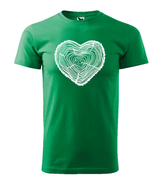 Pánské tričko Pařez srdce