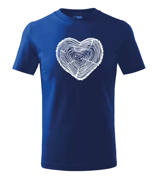Dětské tričko Pařez srdce