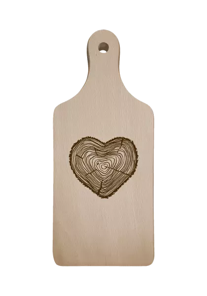 Prkénko Pařez srdce 