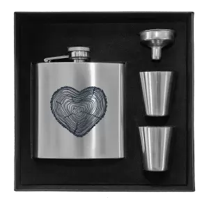 Placatka v krabičce Pařez srdce 