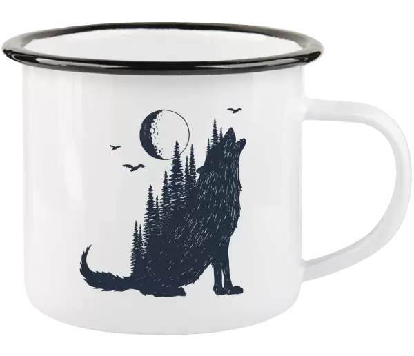 Plecháček Vlk v lese