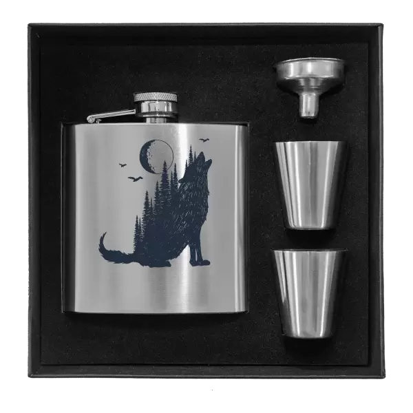 Ploskačka v krabičke Vlk v lese