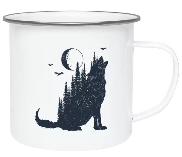 Plecháček Vlk v lese