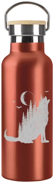 Termofľaška Vlk v lese