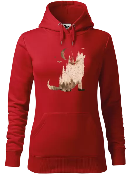 Dámská mikina Vlk v mlze