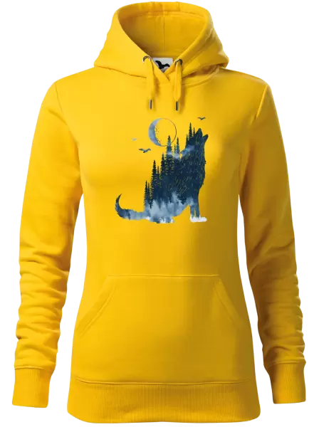 Dámská mikina Vlk v mlze