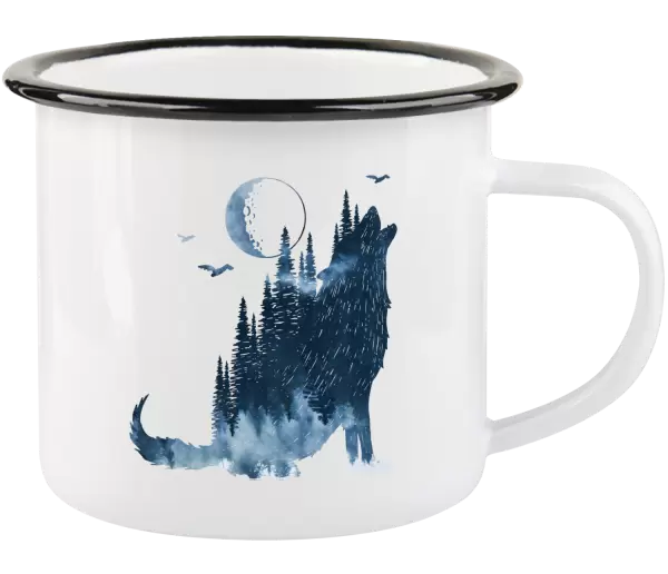 Plecháček Vlk v mlze