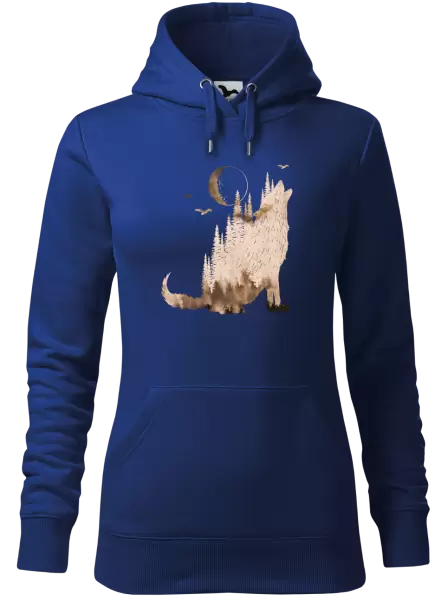 Dámská mikina Vlk v mlze
