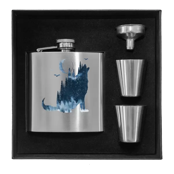 Ploskačka v krabičke Vlk v mlhe