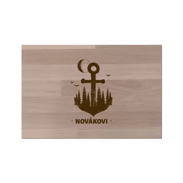 Bukové prkénko Kotva