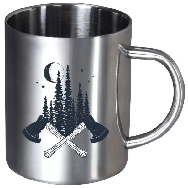 Nerezový hrnek Sekery