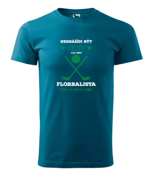Pánské tričko Nesnáším být sexy, ale jsem florbalista