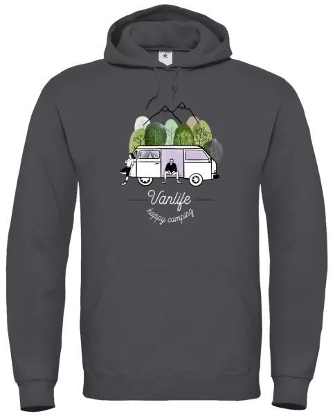 Dámská mikina Vanlife happy camping