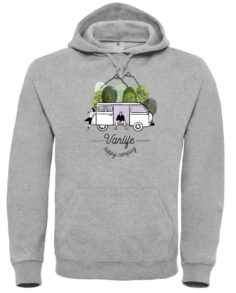 Dámská mikina Vanlife happy camping