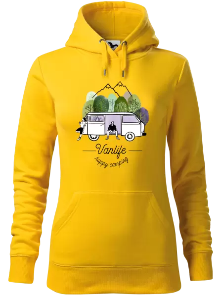 Dámská mikina Vanlife happy camping