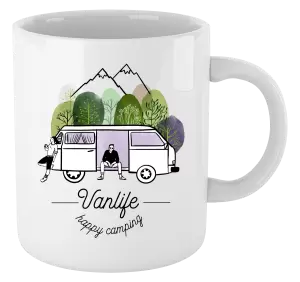 Hrnek Vanlife happy camping