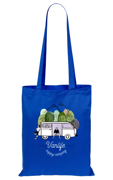 Látková taška Vanlife happy camping