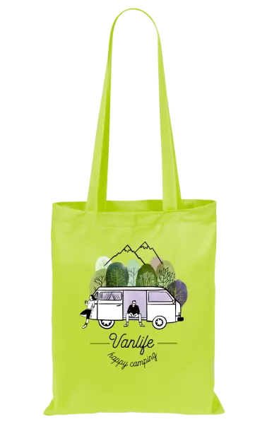 Látková taška Vanlife happy camping