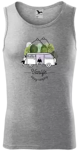 Pánské tílko Vanlife happy camping