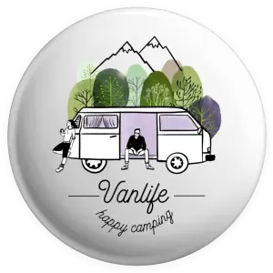 Placka Vanlife happy camping