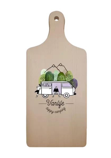 Prkénko Vanlife happy camping