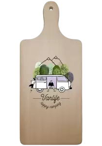 Prkénko Vanlife happy camping