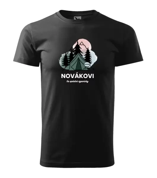 Pánské tričko Stanování