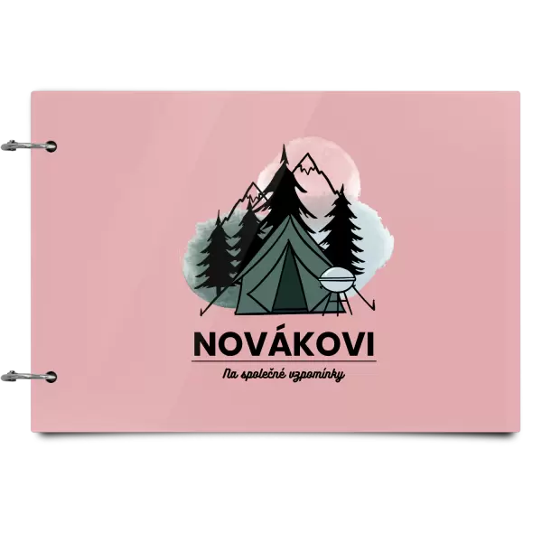 Plexi album se sponami Stanování