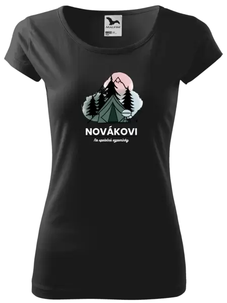 Dámské tričko Stanování