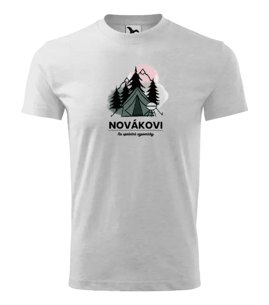 Dětské tričko Stanování