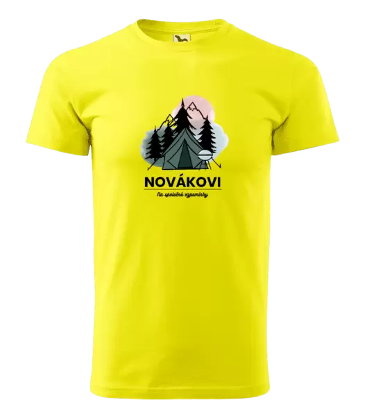 Pánské tričko Stanování