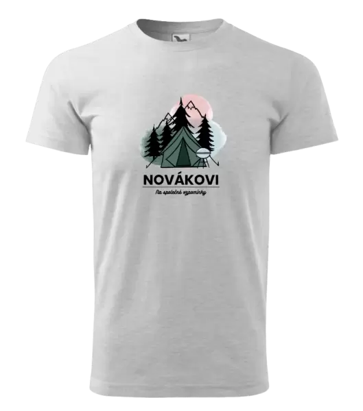 Pánské tričko Stanování
