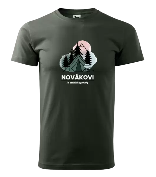Pánské tričko Stanování