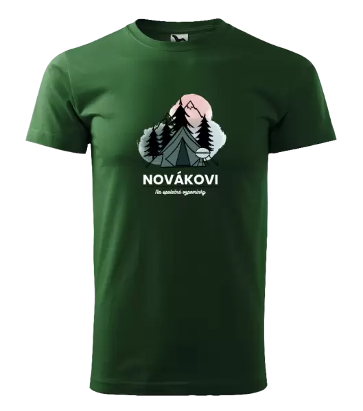 Pánské tričko Stanování