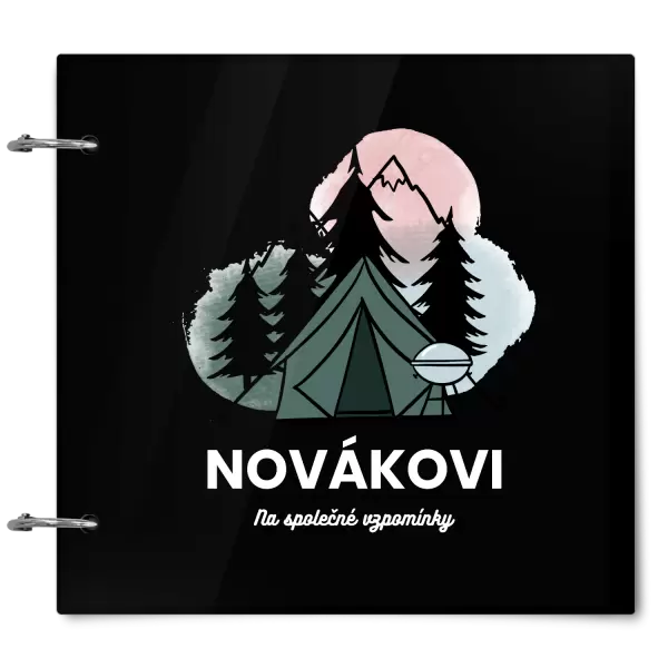 Plexi album se sponami Stanování