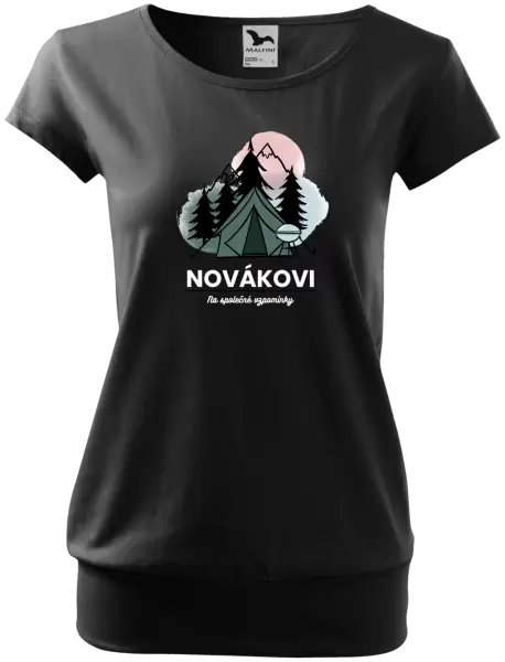 Dámské tričko Stanování