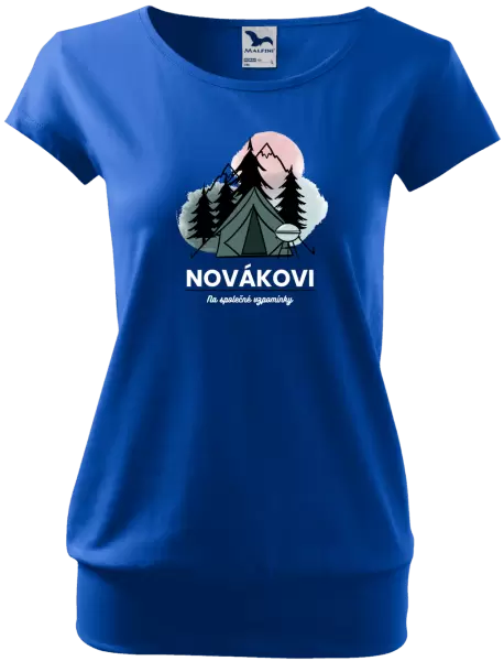 Dámské tričko Stanování