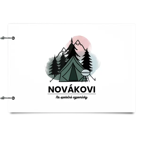 Plexi album se sponami Stanování