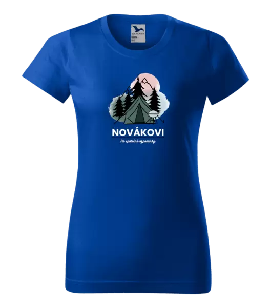 Dámské tričko Stanování