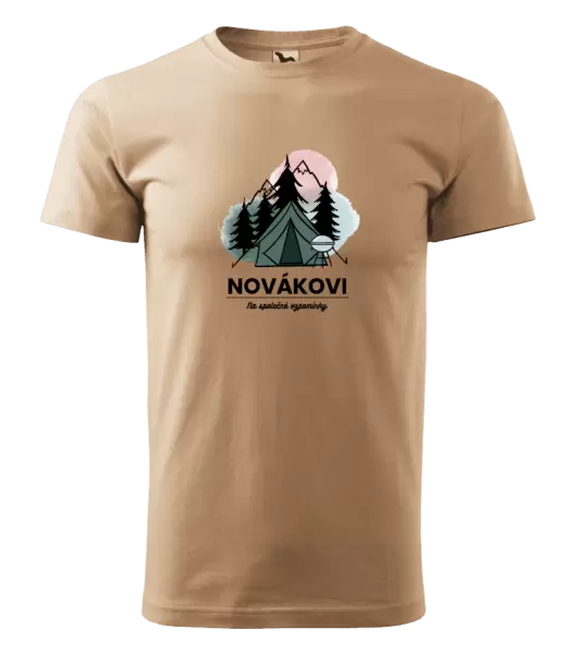 Pánské tričko Stanování