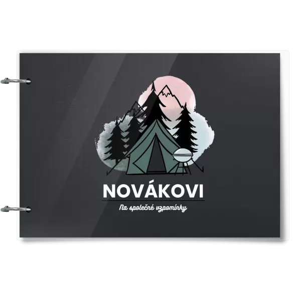 Plexi album se sponami Stanování