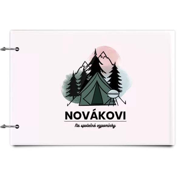 Plexi album se sponami Stanování