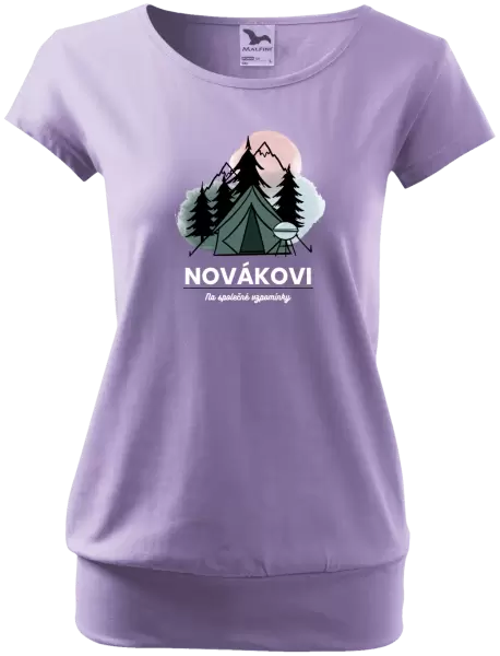 Dámské tričko Stanování