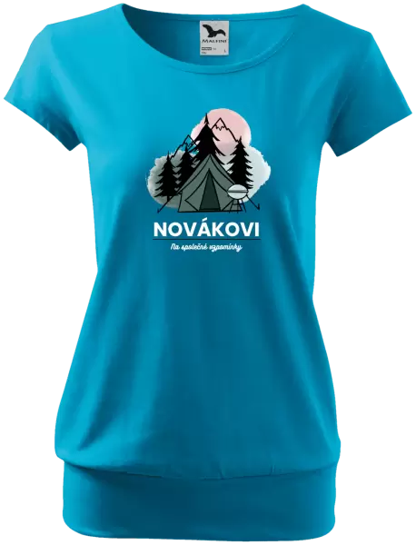 Dámské tričko Stanování