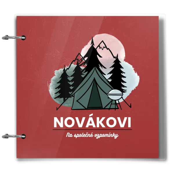 Plexi album se sponami Stanování