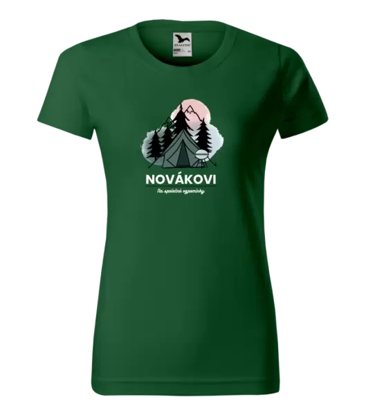 Dámské tričko Stanování