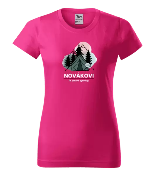 Dámské tričko Stanování