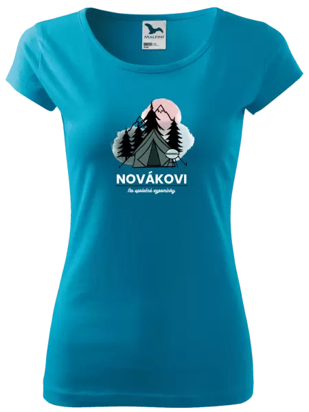 Dámské tričko Stanování